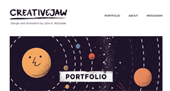 Desktop Screenshot of creativejaw.com